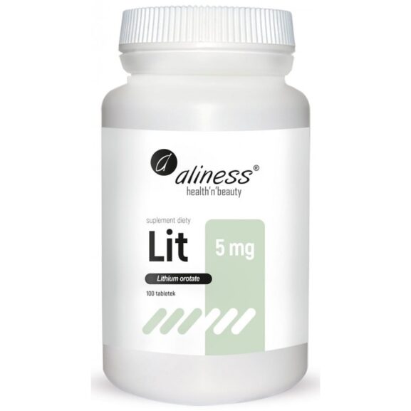 lit 5mg 100 tabletek aliness orotan lit lithium orotate