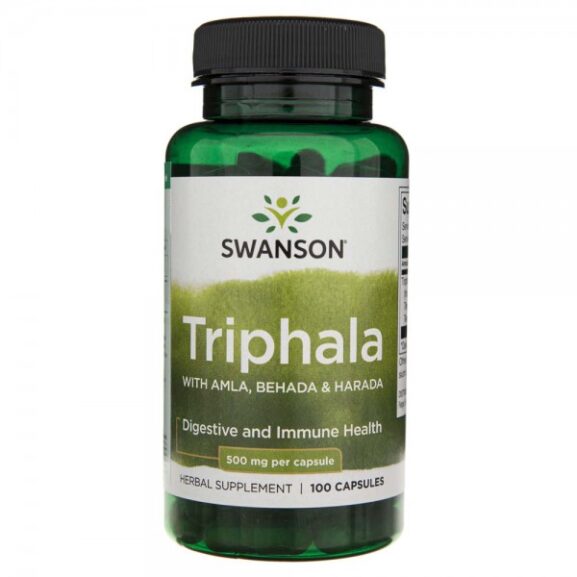 swanson triphala 500 mg 100 kapsulek