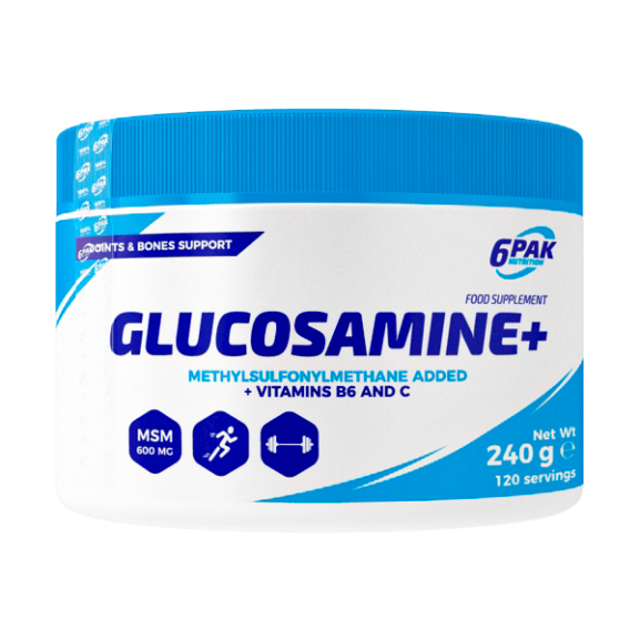 6pak nutrition glucosamine 240 g