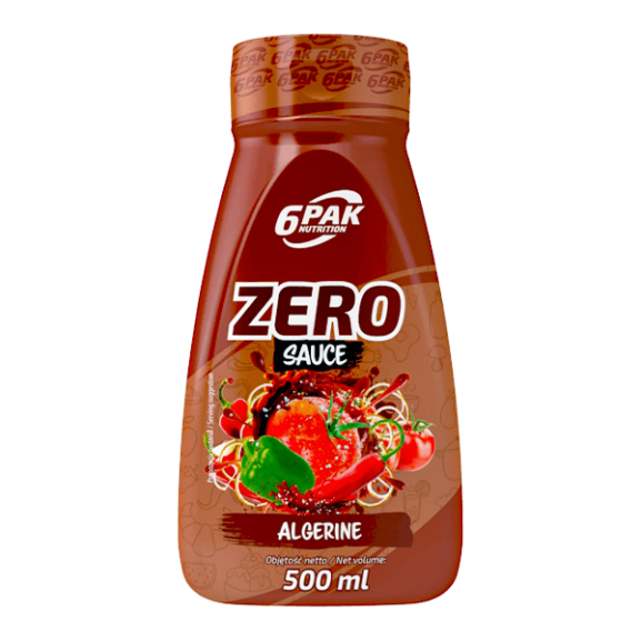 6pak nutrition sauce zero 500 ml algerine