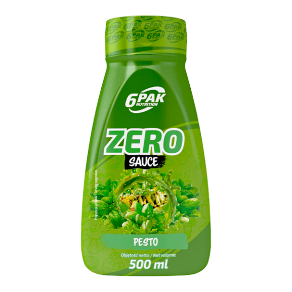 6pak nutrition sauce zero 500 ml pesto
