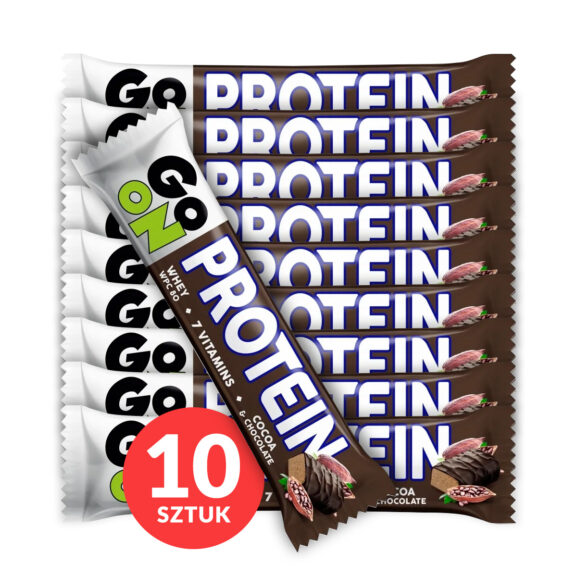 sante go on protein baton kakaowy w czekoladzie deserowej 50 g 10szt