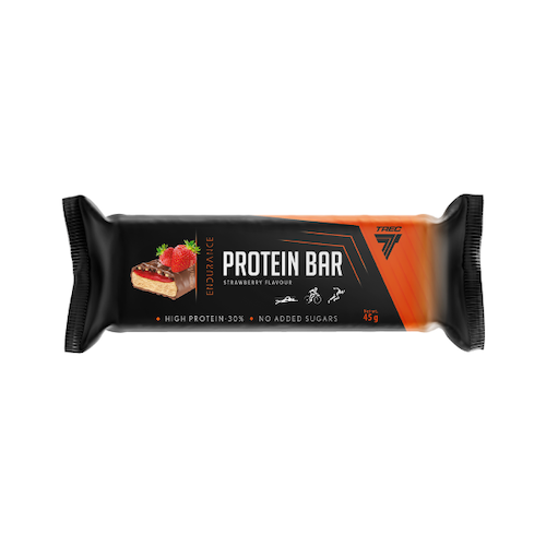 baton proteinowy w linii endurance protein bar strawberry sq
