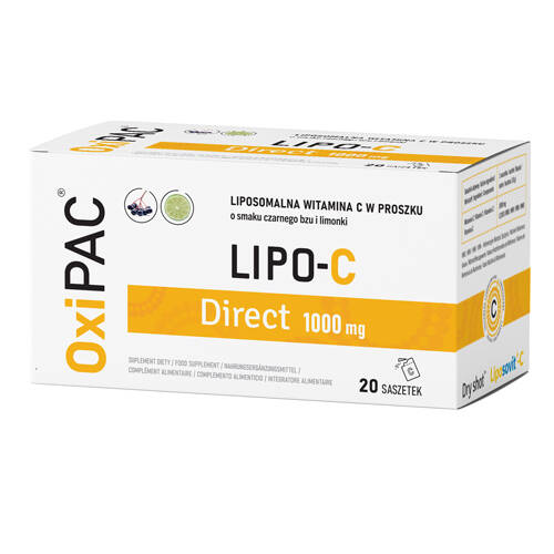 big OxiPAC Lipo C Direct liposomalna witamina C w saszetkach1