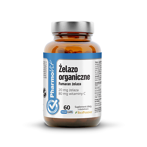 p 7 1 7 717 thickbox default Zelazo organiczne Fumaran zelaza 60 kaps VcapsR Clean Label™