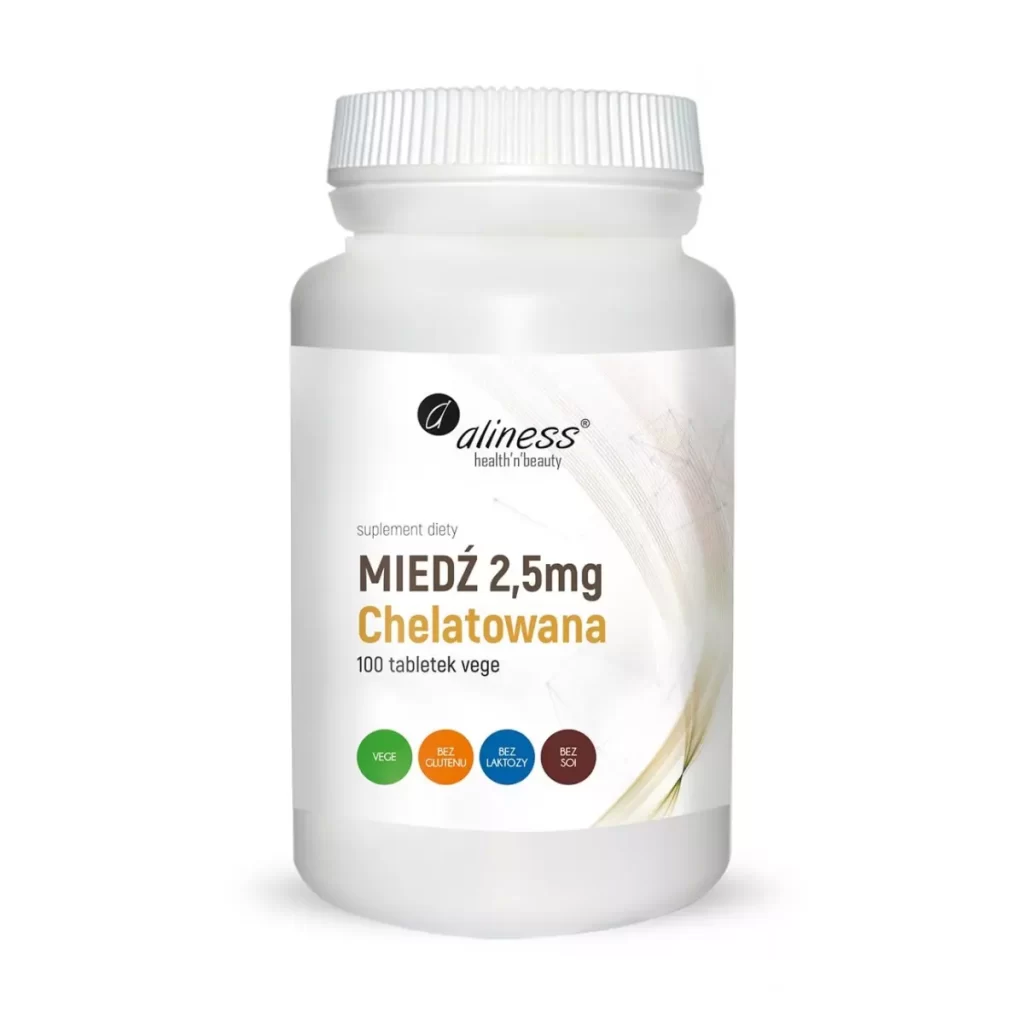 Aliness Miedź chelatowana