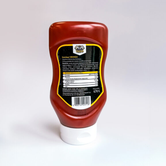 Ketchup Vikinga 470g - Bez dodatku cukru! - obrazek 2