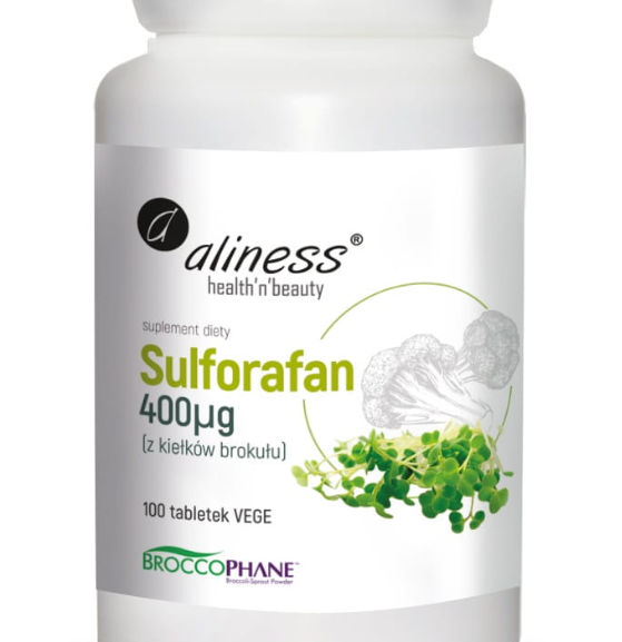 Sulforafan z kiełków brokułu 400 µg x 100 Vege tabs