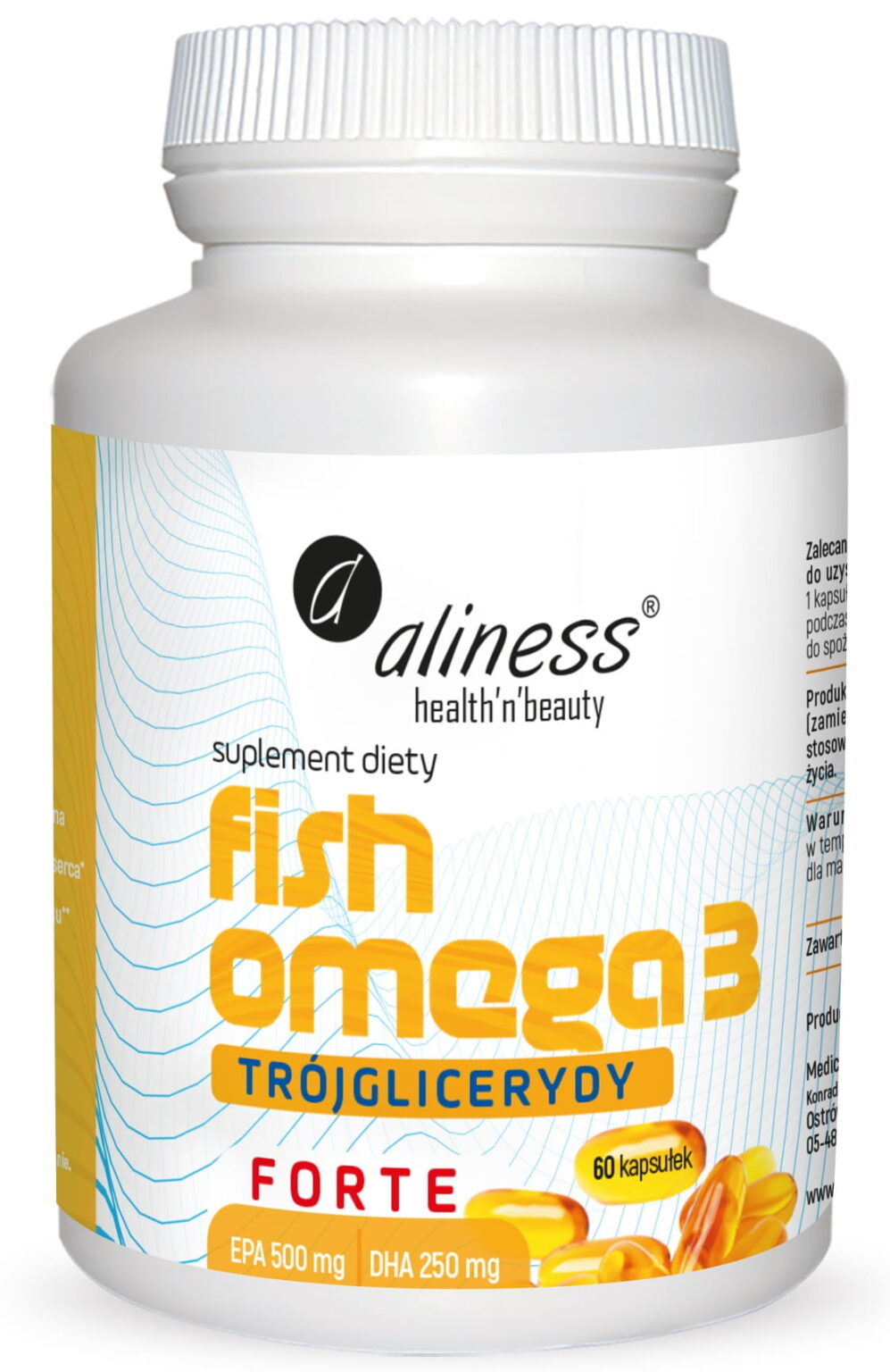 Truth Fish Aliness Fish Omega 3 FORTE Trójglicerydy 500/250mg - Viking Point