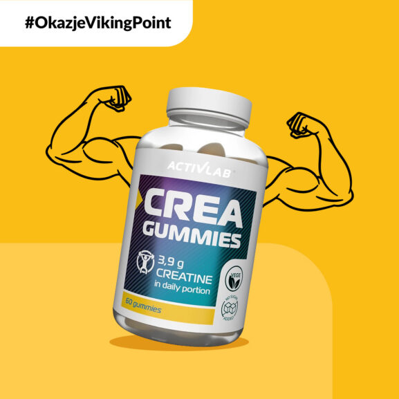 ACTIVLAB Crea Gummies 300g Żelki Cytryna Limonka