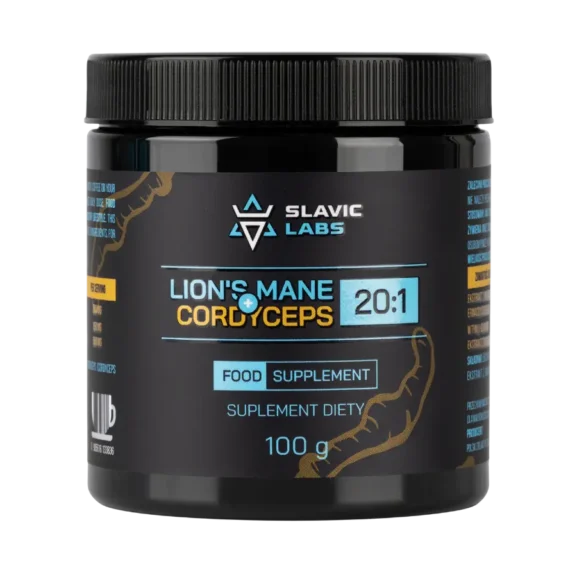 Slavic Labs Lion’s Mane + Cordyceps DER 20:1