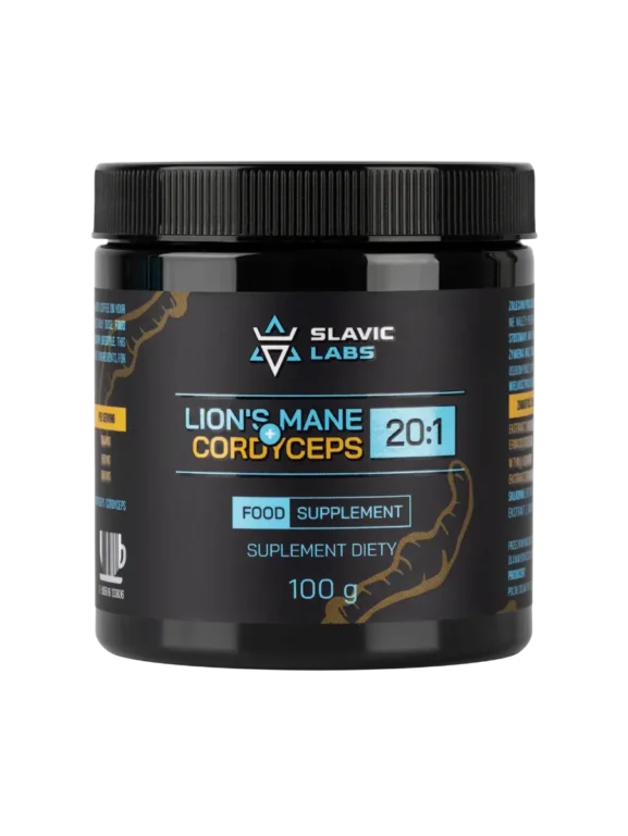 Slavic Labs Lion’s Mane + Cordyceps DER 20:1