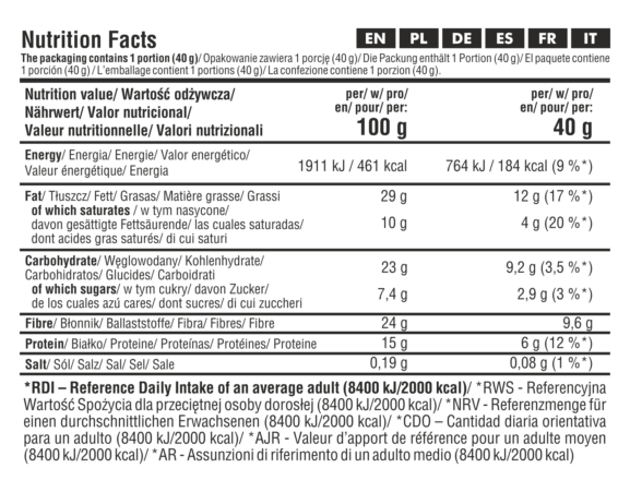 7NUTRITION Bar Dubai 40g Pistachio - obrazek 2