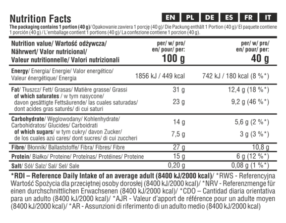 7NUTRITION Bar Zanzibar 40g Coconut - obrazek 2